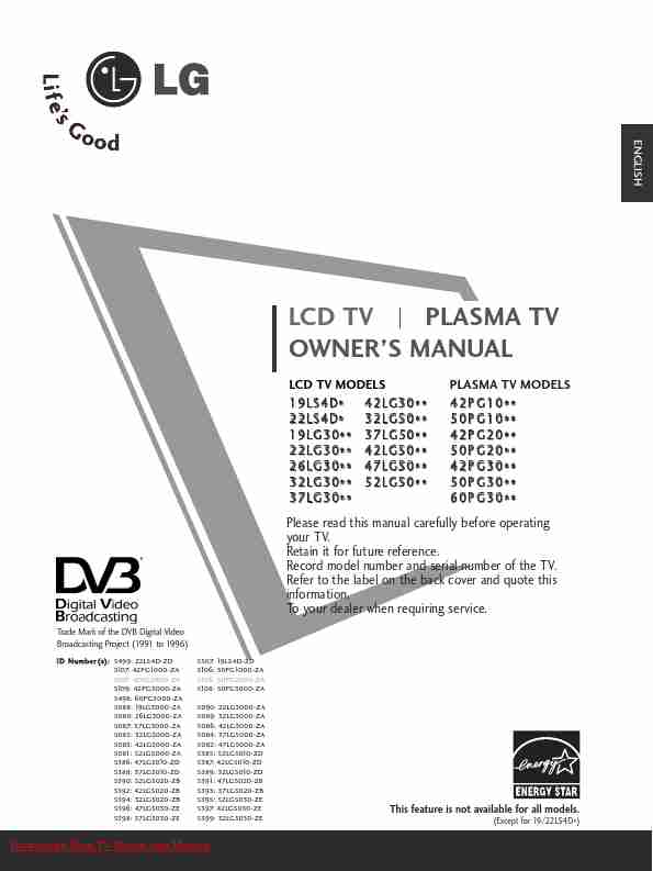LG Electronics Flat Panel Television 19 9L LG G3 30-page_pdf